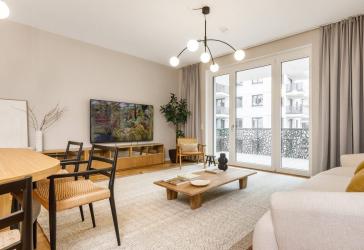 Urbanes Wohnhighlight: Möbliertes Neubauapartment mit Bulthaup Küche