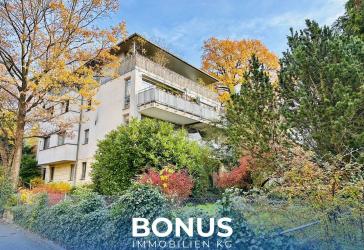 Top-Gartenwohnung Weißer Hirsch: Su?dterrasse, Marmor, 12 €/m² Miete & Tiefgarage