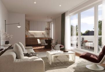 Penthouse-Traum: Neubau mit Süddachterrasse