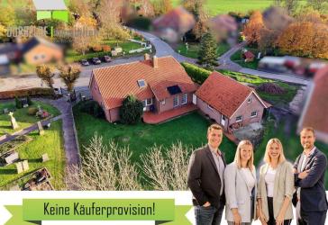 Dorf-Idylle nahe der Stadt Leer: Einfamilienhaus mit Doppelgarage und viel Potenzial