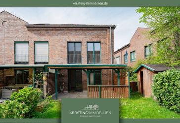 Krefeld-Oppum: Zeitloses 4-Zimmer-Reihenendhaus in schöner Hofanlage mit Garage und zwei Bädern!