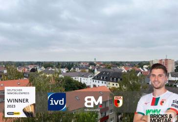 Vermietete 3 ZKB mit Balkon in Haunstetten