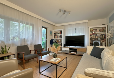 Gepflegte 4-Zimmer-EG-Wohnung mit Balkon & Garage in zentraler Lage