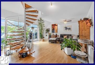 Außergewöhnliche 3 Zi.- Maisonette-Wohnung in beliebter Lage