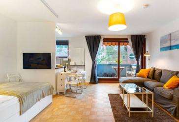 Möblierte 1-Zimmer Wohnung, modern, ruhig, gut angebunden HH-Fuhlsbüttel