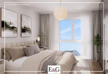 *Provisionsfrei für den Käufer* Neubau: Helle Obergeschoss-Wohnung mit Balkon