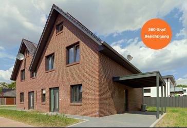 NEUBAU Doppelhaushälfte KFW 40 EE !!! 360 Grad Besichtigung !!! VB