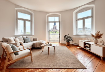 Saniert & bezugsfrei: 3-Zimmer mit Balkon