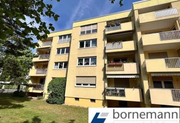 Mögeldorf-Ebensee, gefragte Lage! Vermietete 3-Zi.-ETW mit Südloggia + TG!