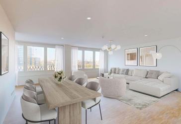 Sky High Living - Exklusive 2-Zimmer-Wohnung mit Dachterrasse im Crown II