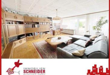 IMMOBILIEN SCHNEIDER - Moosach - gepflegte 3 Zimmer Wohnung mit EBK, Parkett und 2 Dachterrassen