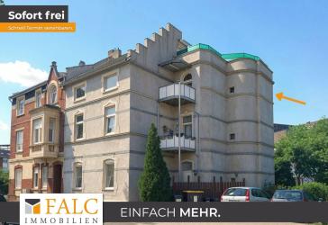 Maisonette mit ca. 26 m² Dachterrasse, Balkon und zusätzlichem Dachboden - viel Potenzial im Altbau