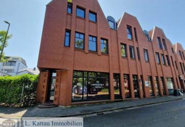 GV 10 VEGESACK- großzügige Gewerbeflächen über zwei Ebenen im Erdgeschoss mit Zugang zur Fußgängerzone-