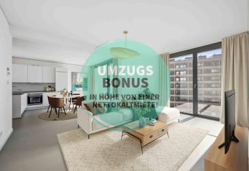 Modern Living at The Colonnades - Exklusives 3-Zimmer-Apartment mit zwei Loggien und Einbauküche