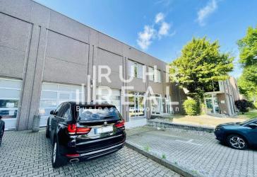 Hallen-/Ausstellungs-/Büroflächen | Rampe + ebenerdig | kurzfristig verfügbar | RUHR REAL