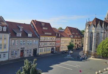 Helle Maisonette-Wohnung mit Dachterrasse im Herzen von Mühlhausen