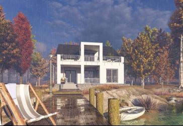 Wohnen im Hampton Stil