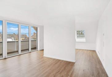 Effizienzklasse A+|Moderne 2-Zimmer-Dachgeschosswohnung mit Balkon|Bj. 2023