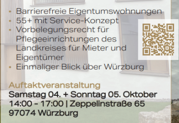 Seniorengerecht mit Vorbelegungsrecht: Wohnen im Alter in der Zeppelinhöhe!