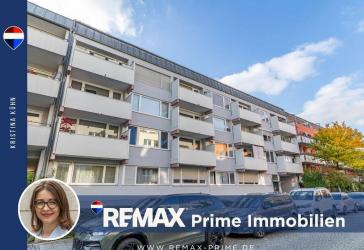 Stilvoll investieren mit fast 5% Rendite- vermietetes Apartment mit Westbalkon in Untersendling