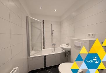Sanierte 3-Raum-Wohnung mit Badewanne und Balkonkraftwerk