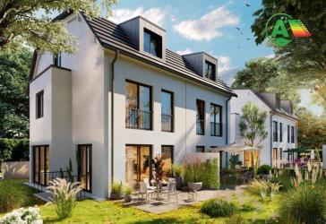 Effizienzhaus 55/KfW 55 - Doppelhaushälfte (3) mit Süd-West Garten im Märchenviertel von Waldperlach
