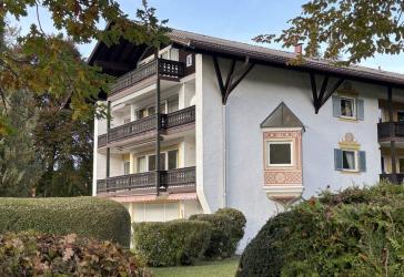 Partenkirchen: 4-Zimmer-Wohnung mit großem Balkon und Blick
