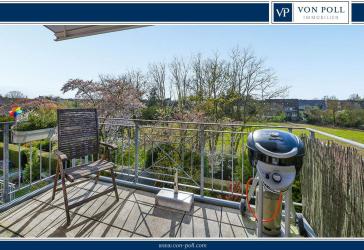 Lichtdurchflutete 3 Zimmer Penthouse-Wohnung in begehrter Lage von Büderich