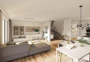 nachhaltig & modern: Ihre stylische Neubau-Doppelhaushälfte mit KfW 55 Standard