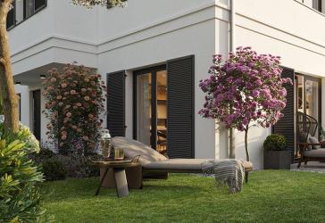 Leben mit Komfort: Neubau mit 2 Bädern, Hobbyraum, Garten & elektrischen Rollläden