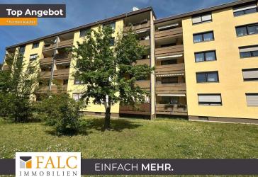Moderne 3-Zimmer-Erdgeschosswohnung mit Balkon