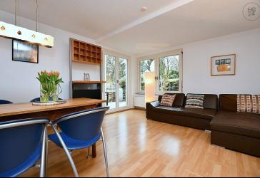 Möblierte Wohnung in Stuttgart mit Terrasse in Stuttgart Burgholzhof