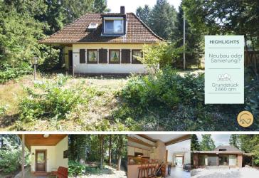 NEUBAU oder SANIERUNG? Sie entscheiden! Großes Grundstück mit EFH in Tostedt zu verkaufen.