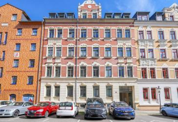 +++ Über den Dächern von Schloßchemnitz! 4-Zimmer-Maisonettewohnung mit großer Dachterrasse +++