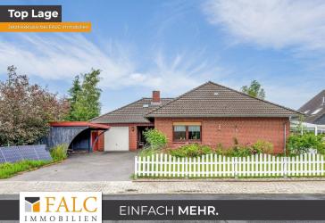 Ankommen. Wohlfühlen. Barrierearm leben. Bungalow in Burhafe - Wittmund