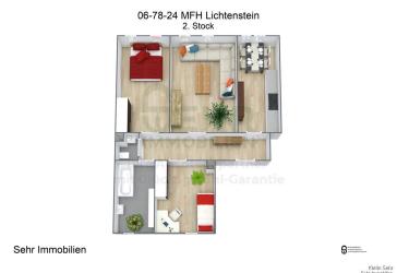 *3-Raum-Wohnung mit Schlossblick*