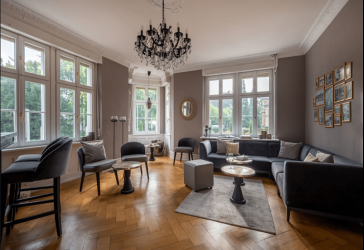 EXKLUSIVE DESIGNER-GRÜNDERZEITVILLA -moderner Pool- historische Lage