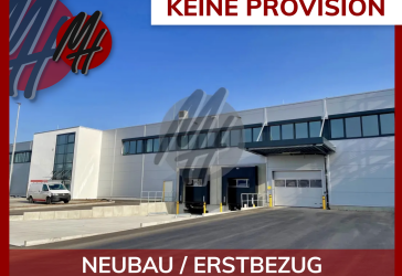 NEUBAU / ERSTBEZUG - WGK-3 - Lager (3.500 m²) & Büro (700 m²)