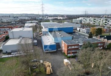 PRODUKTIONSHALLEN & LAGERHALLEN IN HÜRTH | MIETE | EBENERDIGE TORE | KRANBAHN | PROVISIONSFREI
