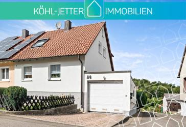 Sonnige, gemütliche DHH mit Garage in ruhiger Lage von Albstadt-Tailfingen!