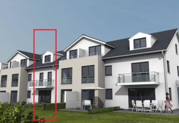 Reihenmittelhaus (Effizienzhaus 40 KFN) in Top Lage Neubauprojekt Heerespark Mühldorf - Haus 4 -