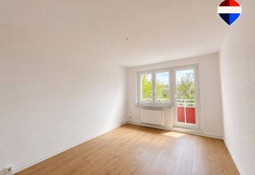 Gemütliche 3-R-Wohnung mit sonnigem Balkon und Tageslichtbad