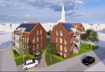 Neubau! Zwei moderne Wohnhäuser mit 12 hochwertigen Eigentumswohnungen in Seppenrade Dorfmitte