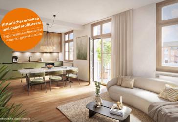 Kompakte 2 Zimmer-Wohnung mit Terrasse und eigenem Garten