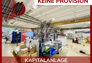 Grundstück (3.000 m²) mit Lager (1.500 m²) & Büro (800 m²)