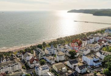 Strandnahe 3,5-Zimmer-Wohnung in Binz - mit Balkon & Tiefgarage