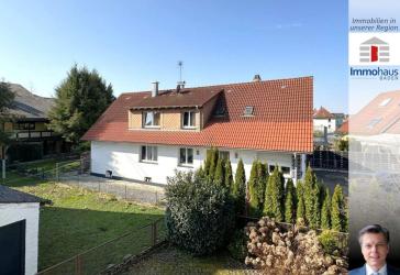 Solides, freist. 2-3-Familienhaus mit ganz viel Platz im, als auch ums Haus herum in Kuppenheim