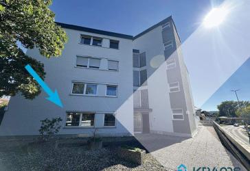 Wohnen im Erdgeschoss: 2-Zimmer-Wohnung mit Balkon & Stellplatz!