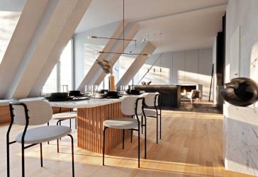 Magisch: Luxus-Penthouse mit extra viel Licht und außergewöhnlich schönem Grundriss in Top-Lage