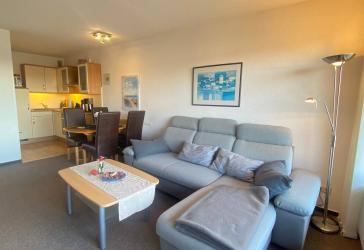 Helle Ferienwohnung mit separatem Schlafzimmer
